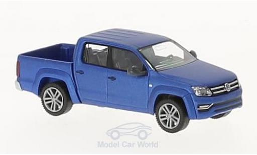Diecast model cars Volkswagen Amarok 1/87 Wiking GP Highline matt-blue Volkswagen Amarok 1/87 Wiking GP Highline matt-blue diecast model cars