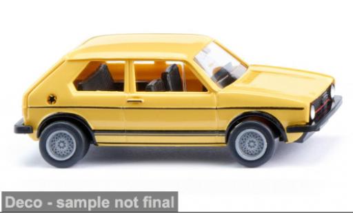 Diecast model cars Volkswagen Golf 1/87 Wiking GTI gelb 1976 1:87 Volkswagen Golf 1/87 Wiking GTI gelb 1976 1:87 diecast model cars