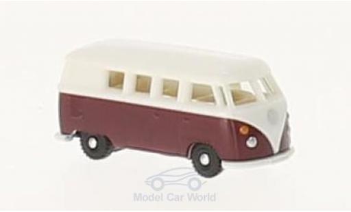 Diecast model cars Volkswagen T1 B 1/160 Wiking Bus red/white Volkswagen T1 B 1/160 Wiking Bus red/white diecast model cars