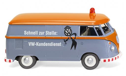 Diecast model cars Volkswagen T1 1/87 Wiking Kastenwagen Kundendienst 1963 Volkswagen T1 1/87 Wiking Kastenwagen Kundendienst 1963 diecast model cars