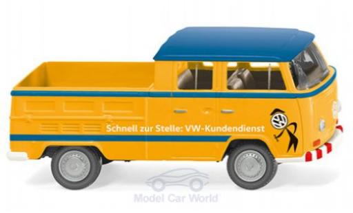 Volkswagen T2 1/87 Wiking Doppelkabine Kundendienst diecast model cars