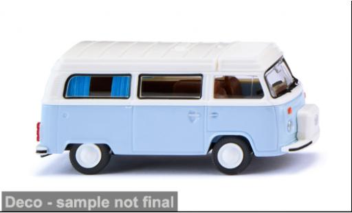 Diecast model cars Volkswagen T2 1/87 Wiking b Campingbus blau/weiss 1972 1:87 Volkswagen T2 1/87 Wiking b Campingbus blau/weiss 1972 1:87 diecast model cars