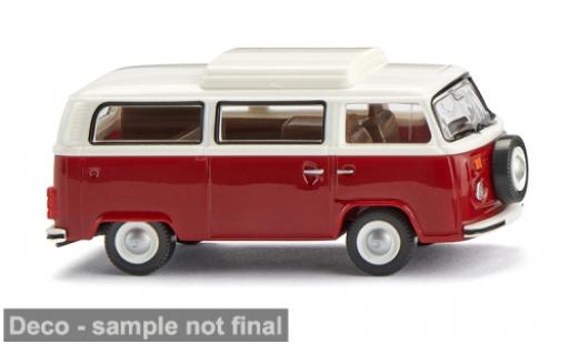 Diecast model cars Volkswagen T2 1/87 Wiking b Campingbus rot/weiss 1972 1:87 Volkswagen T2 1/87 Wiking b Campingbus rot/weiss 1972 1:87 diecast model cars