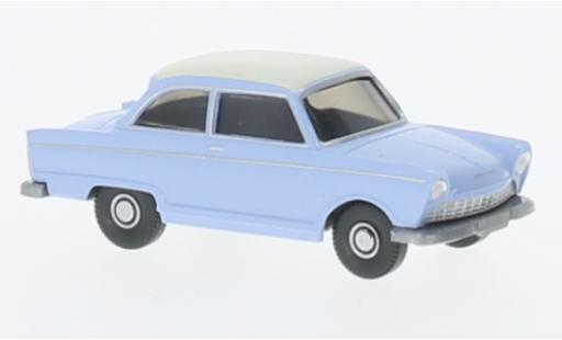 DKW Junior 1/87 Wiking de Luxe blue clair/white 1959 diecast model cars
