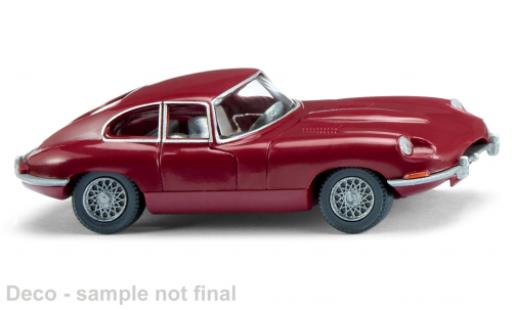 Diecast model cars Jaguar E-Type 1/87 Wiking red foncé Jaguar E-Type 1/87 Wiking red foncé diecast model cars