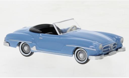 Diecast model cars Mercedes CLA 1/87 Wiking 190 SL (W121) blue clair 1955 Mercedes CLA 1/87 Wiking 190 SL (W121) blue clair 1955 diecast model cars