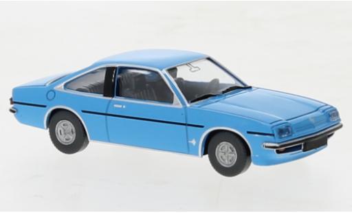 Opel Manta 1/87 Wiking B blue clair 1975 diecast model cars