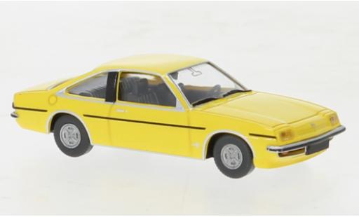Opel Manta 1/87 Wiking B yellow clair 1975 diecast model cars