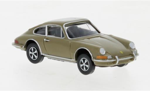 Diecast model cars Porsche 911 1/87 Wiking beige 1963 Porsche 911 1/87 Wiking beige 1963 diecast model cars