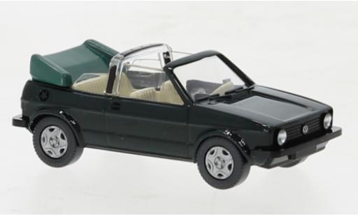 Diecast model cars Volkswagen Golf 1/87 Wiking I convertibles green foncé 1979 Volkswagen Golf 1/87 Wiking I convertibles green foncé 1979 diecast model cars