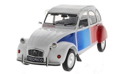 Diecast model cars Citroen 2CV 1/12 Z Models Cocorico white/Dekor 1986 Citroen 2CV 1/12 Z Models Cocorico white/Dekor 1986 diecast model cars